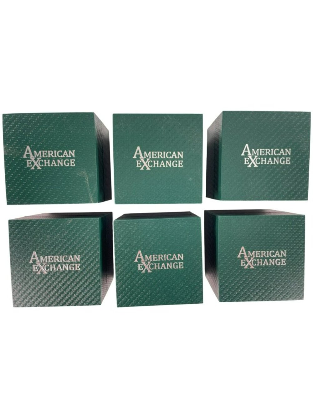 American Exchange LOT-OF-6 Watches Skeleton Dial Gold & Silver SEALED BOX & NEW - Picture 6 of 6